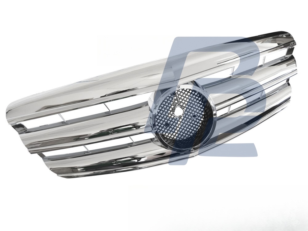 Grille Sport Chrome for Mercedes W221 2005–2009 - 4