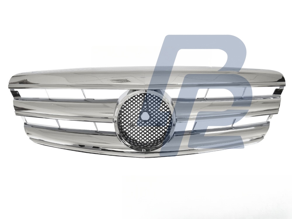 Grille Sport Chrome for Mercedes W221 2005–2009 - 5