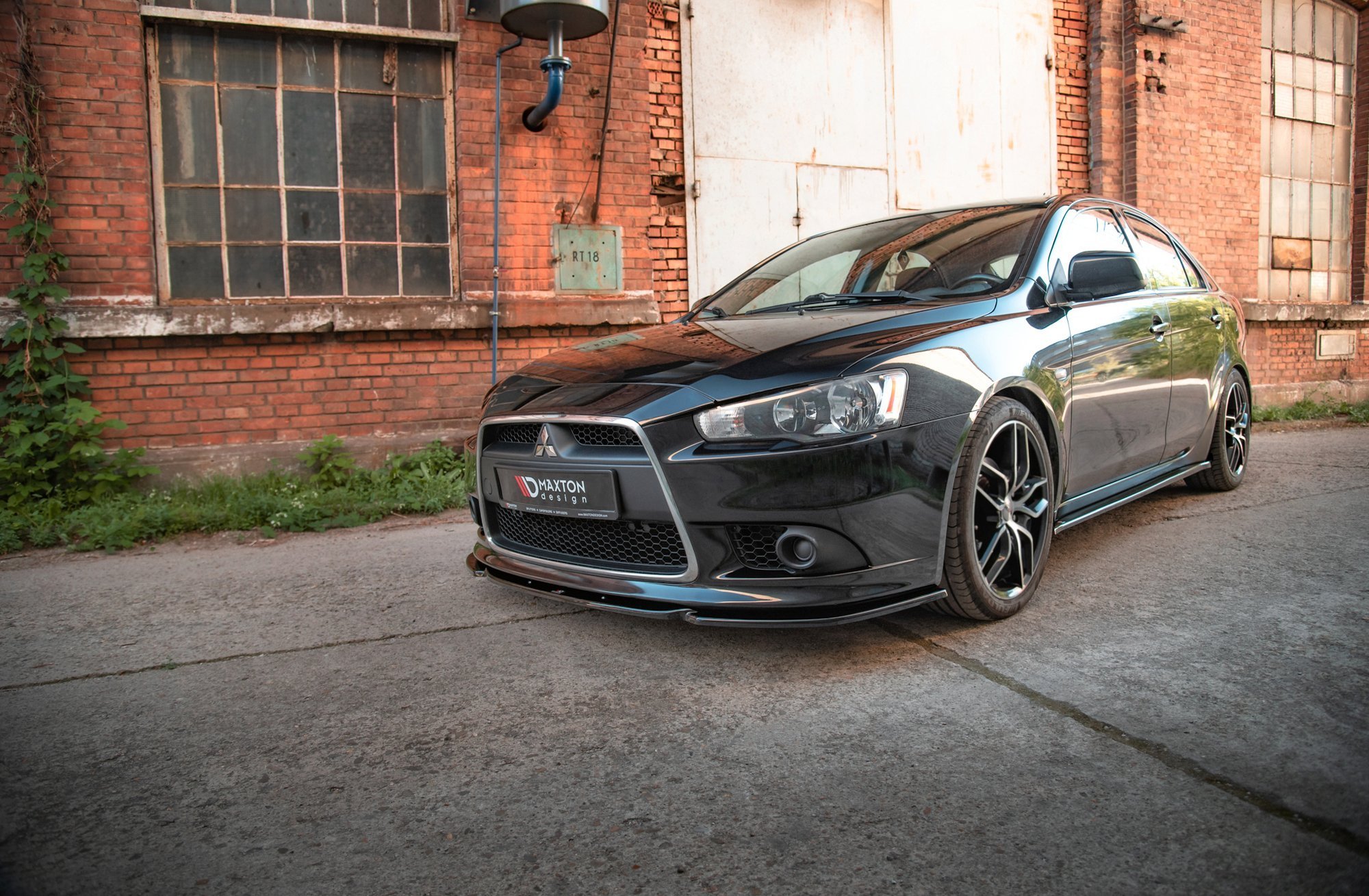Front Splitter Mitsubishi Lancer Sportback MK8 (2007-2016) - 3