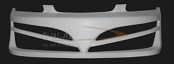 HONDA CIVIC 96-98 SIX-AERODYNAMICS OMG FRÄMRE STÖTFÅNGARE