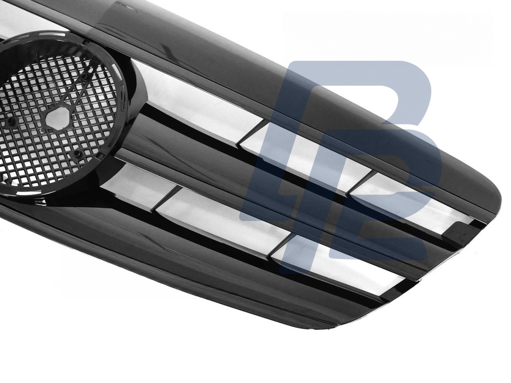 Grille Sport Gloss Black for Mercedes W221 2005–2009 - 2