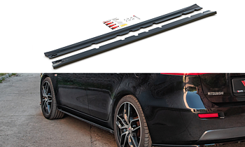 Side Skirts Diffusers Mitsubishi Lancer MK8 (2007-2016)