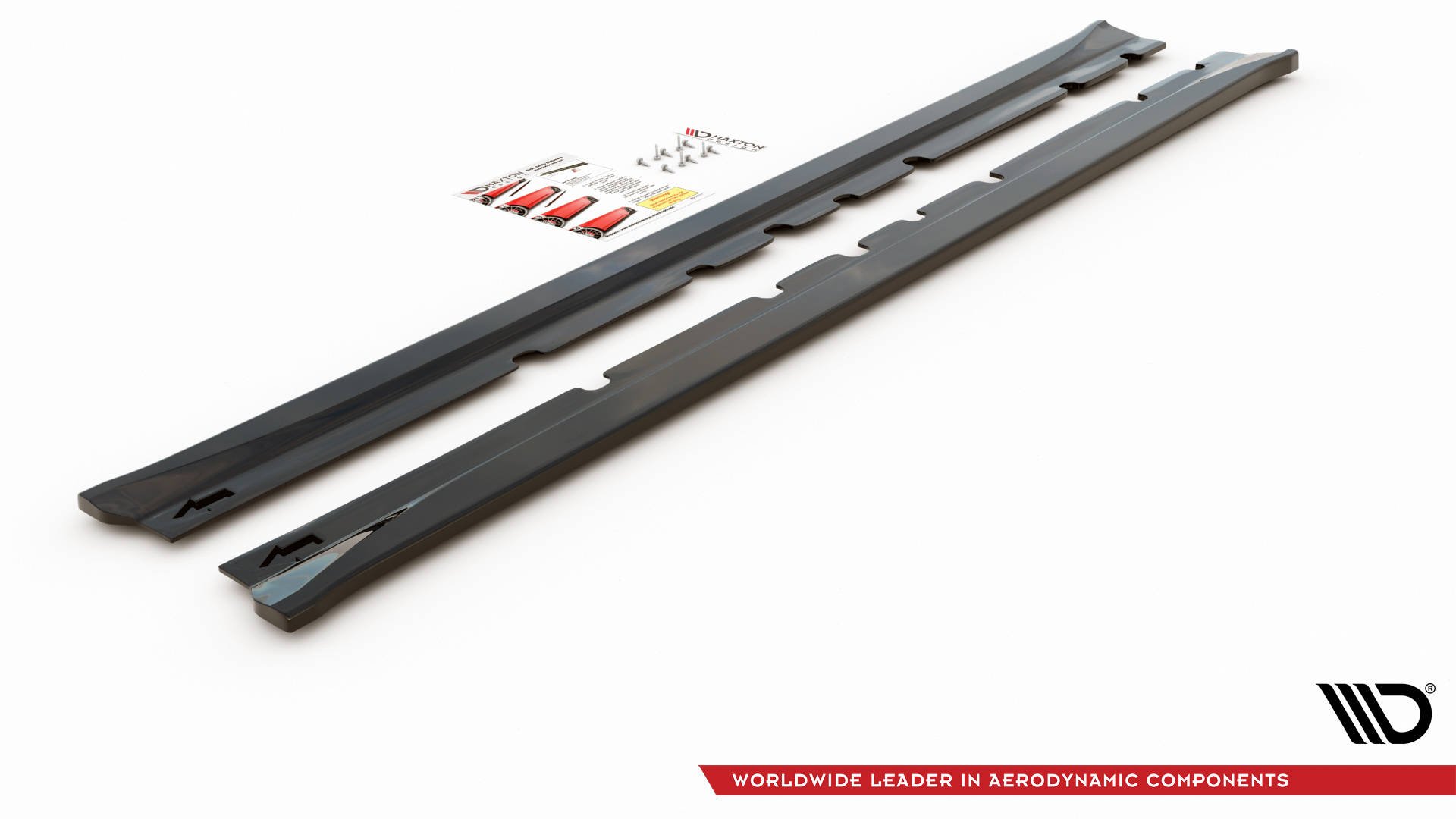 Side Skirts Diffusers Mitsubishi Lancer MK8 (2007-2016) - 5