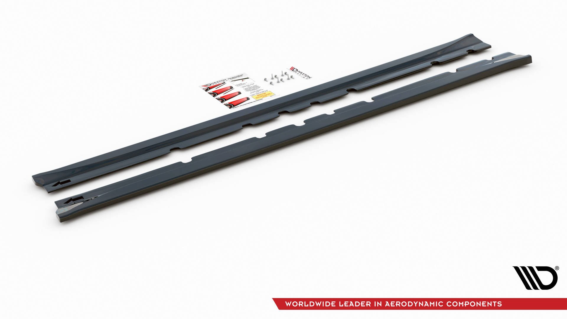 Side Skirts Diffusers Mitsubishi Lancer MK8 (2007-2016) - 4