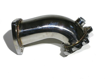 NISSAN S14 SR20DET TURBO OUTLET/ELBOW STAINLESS STEEL V1