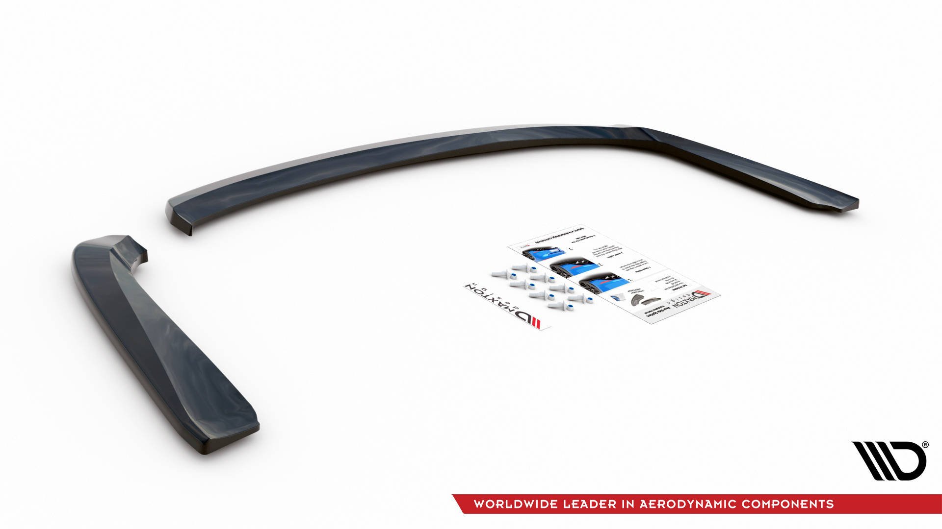 Rear Side Splitters Mitsubishi Lancer Sportback Mk8 (2007-2016) - 5