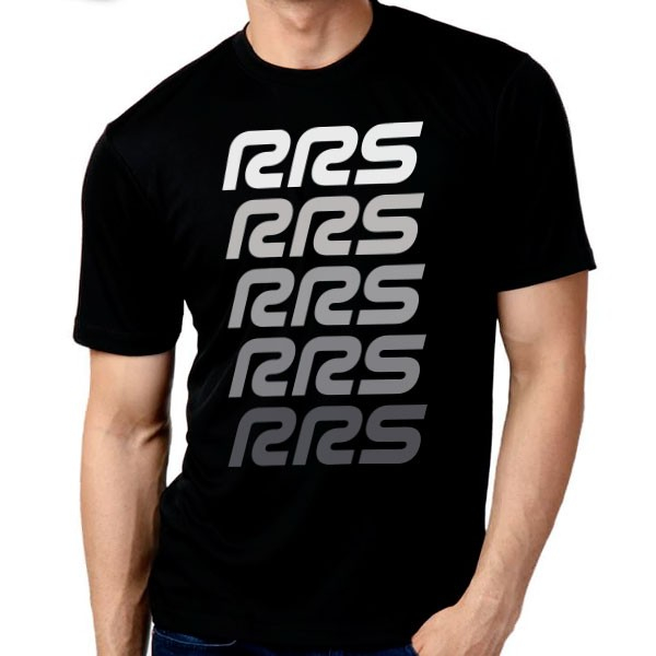 T-SHIRT RRS ''FLASH IN'' NOIR