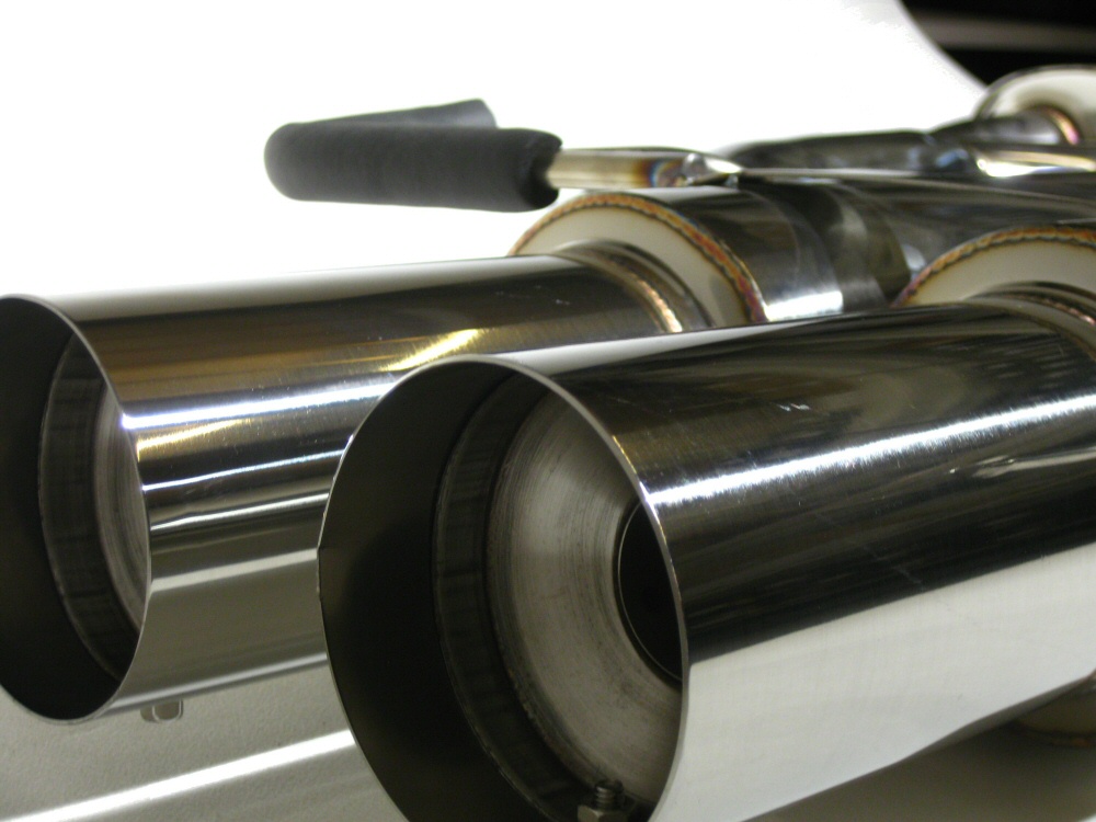 NISSAN S14/S15 94-01 SR20 DUAL TIP CATBACK EXHAUST SYSTEM - 4