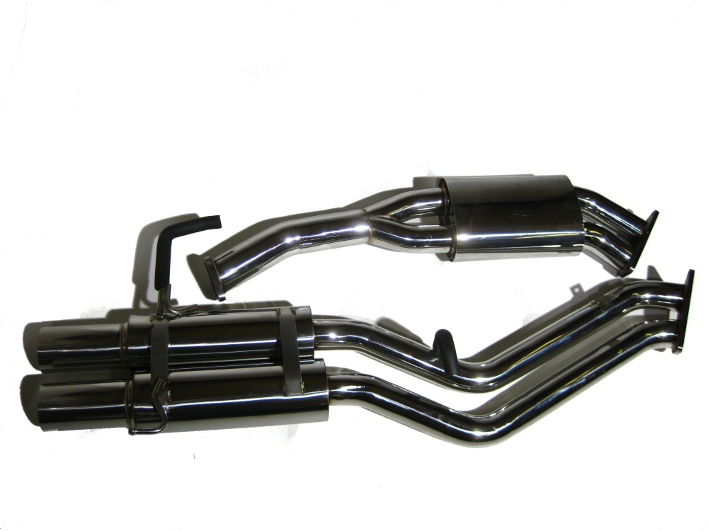 NISSAN S14/S15 94-01 SR20 DUAL TIP CATBACK EXHAUST SYSTEM