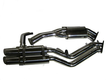 NISSAN S14/S15 94-01 SR20 DUAL TIP CATBACK EXHAUST SYSTEM