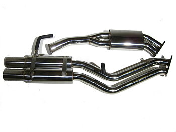 NISSAN S14/S15 94-01 SR20 DUAL TIP CATBACK EXHAUST SYSTEM