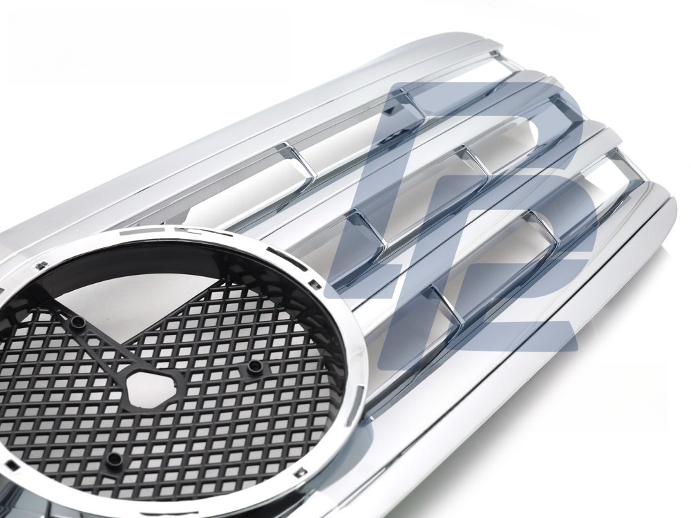 Grille Sport Chrome for Mercedes W211 / S211 2006–2009 - 5