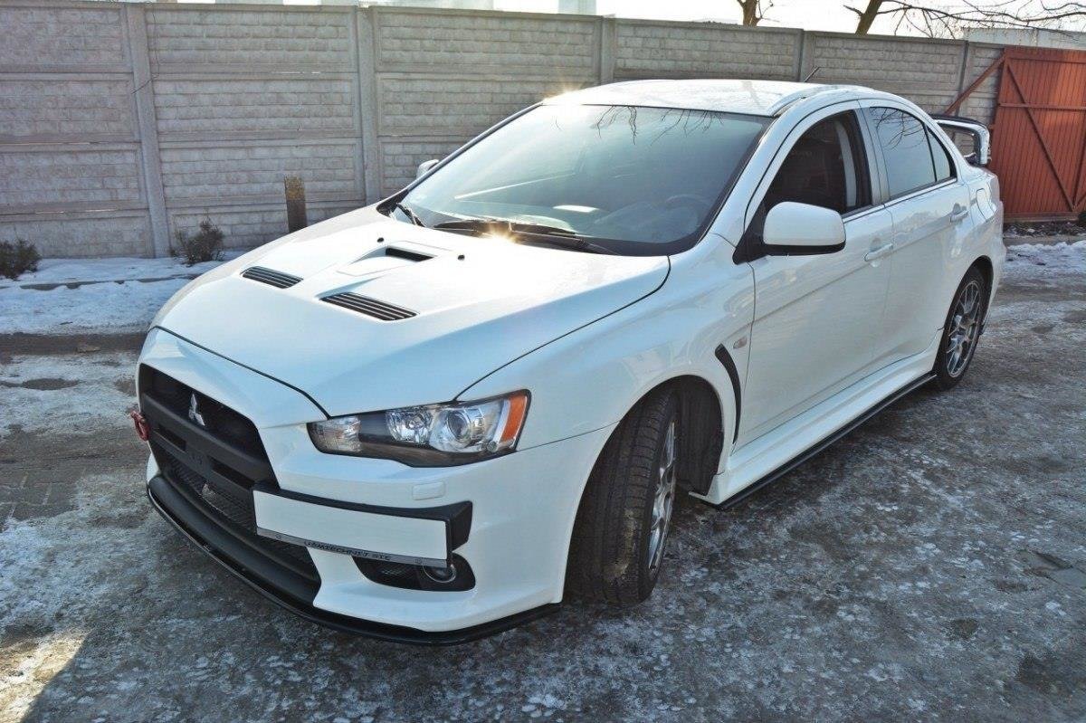 Front Splitter V.2 Mitsubishi Lancer EVO X (2007-2015) - 5
