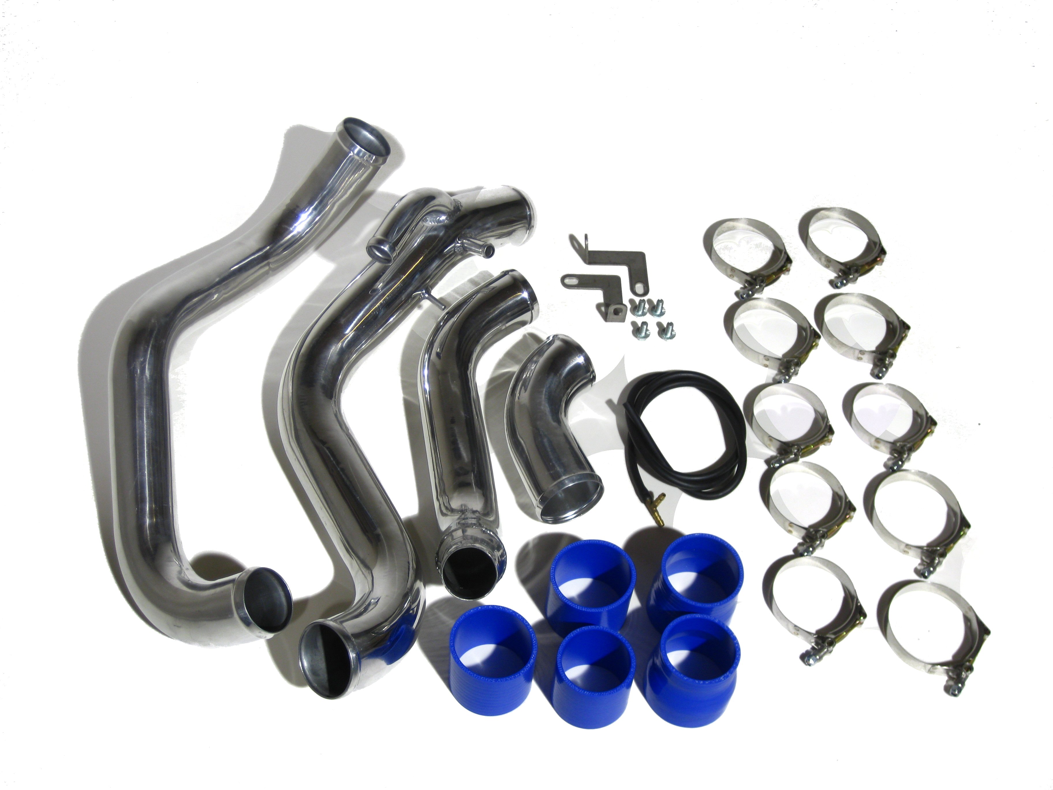 NISSAN S14/S15 94-02 STAINLESS INTERCOOLER PIPING KIT - 2