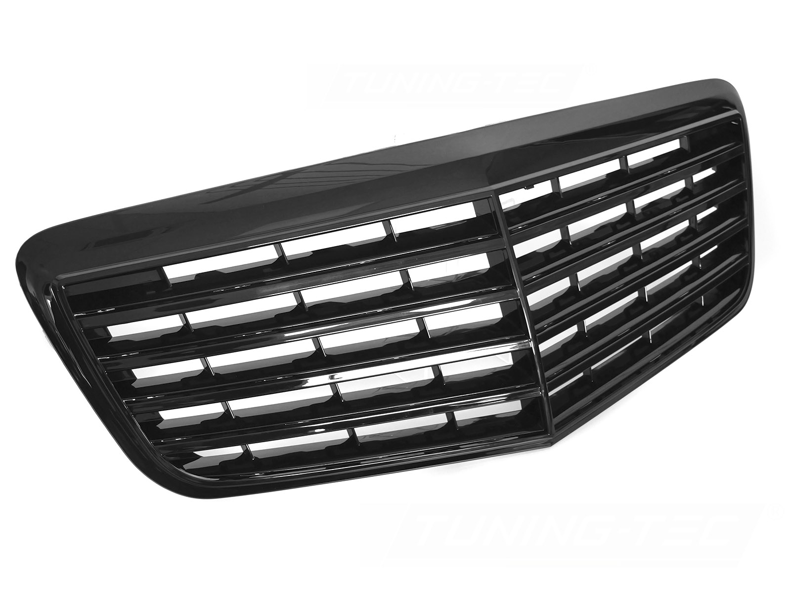 GRILL BLANK SVART TILL MERCEDES W211 / S211 2006-2009
