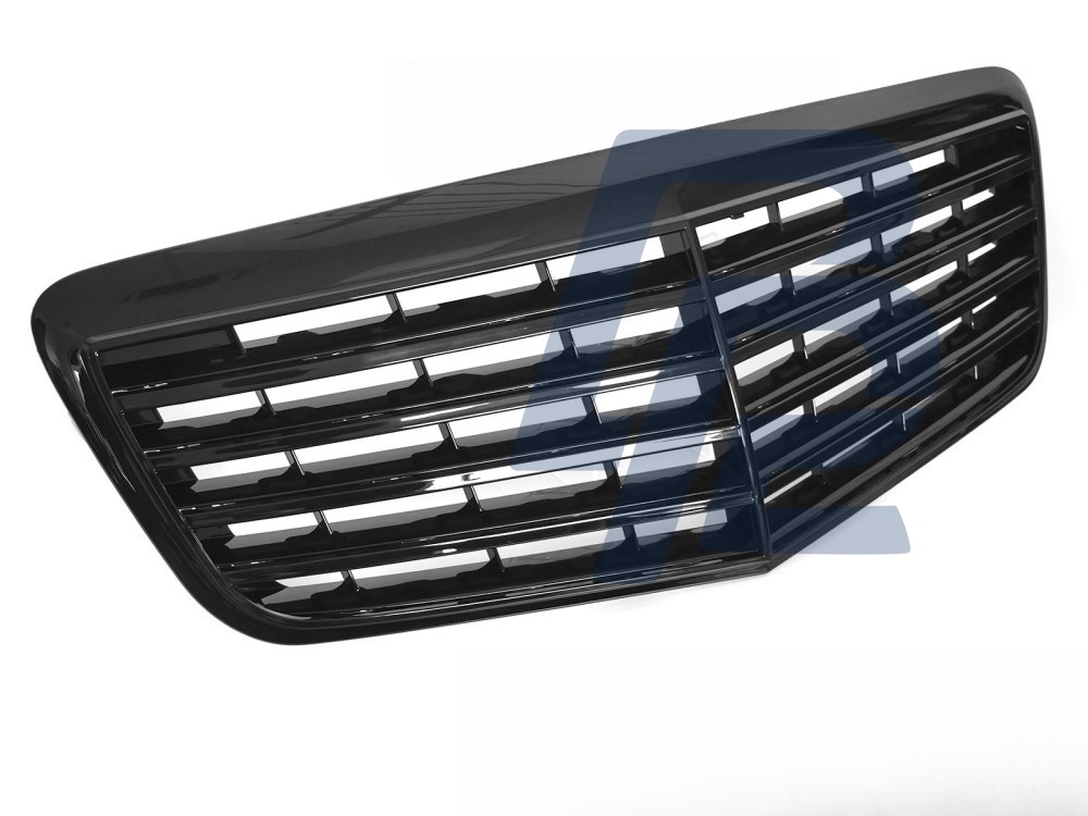Grille Gloss Black for Mercedes W211 / S211 2006–2009 - 2