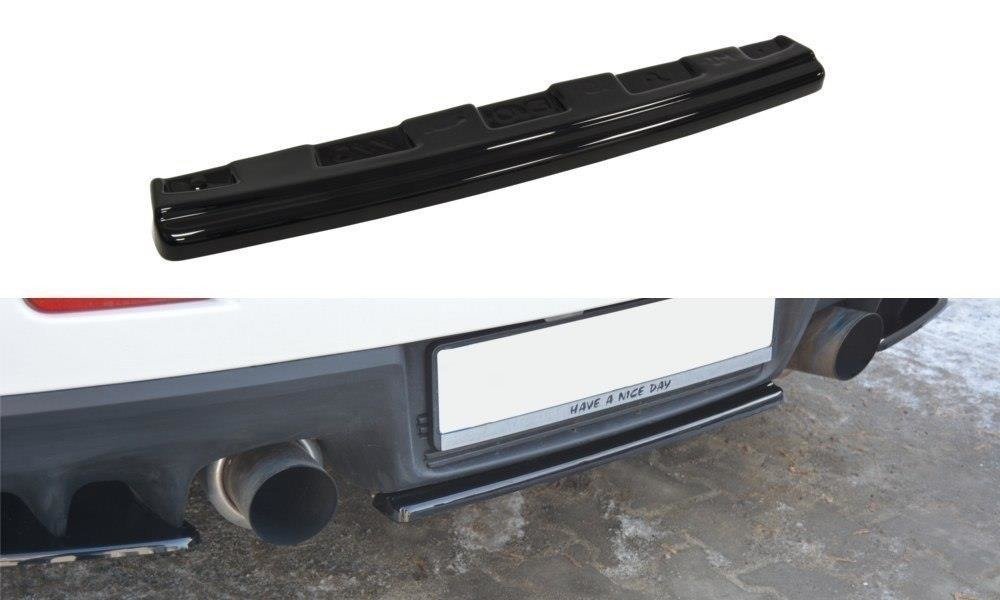 Central Rear Splitter Mitsubishi Lancer EVO X (Without/vertical Bars) (2007-2015)