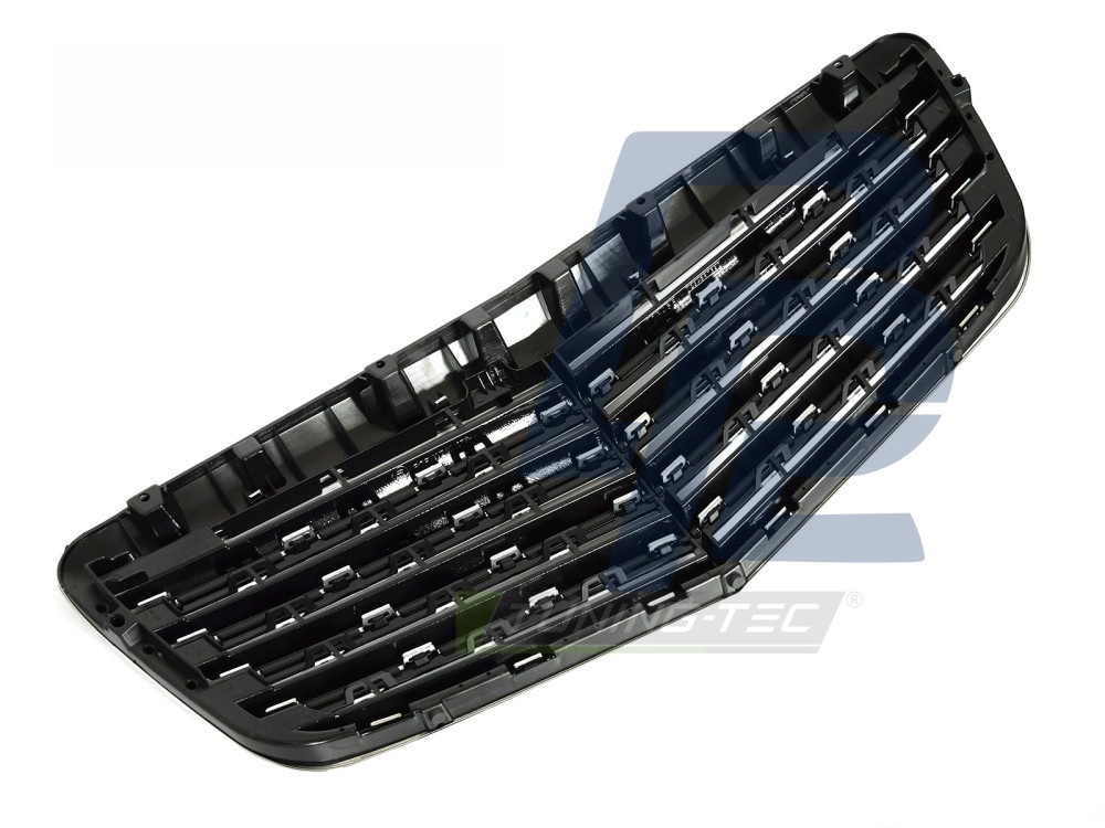 Grille Chrome/Black for Mercedes W211 / S211 2006–2009 - 5