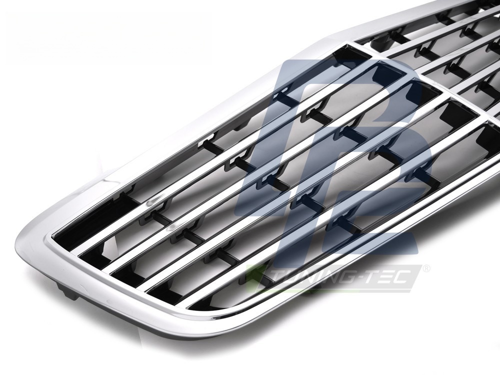 Grille Chrome/Black for Mercedes W211 / S211 2006–2009 - 2