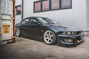 Racing Side Skirts Diffusers Mitsubishi Galant Avance MK8 (1996-2003)