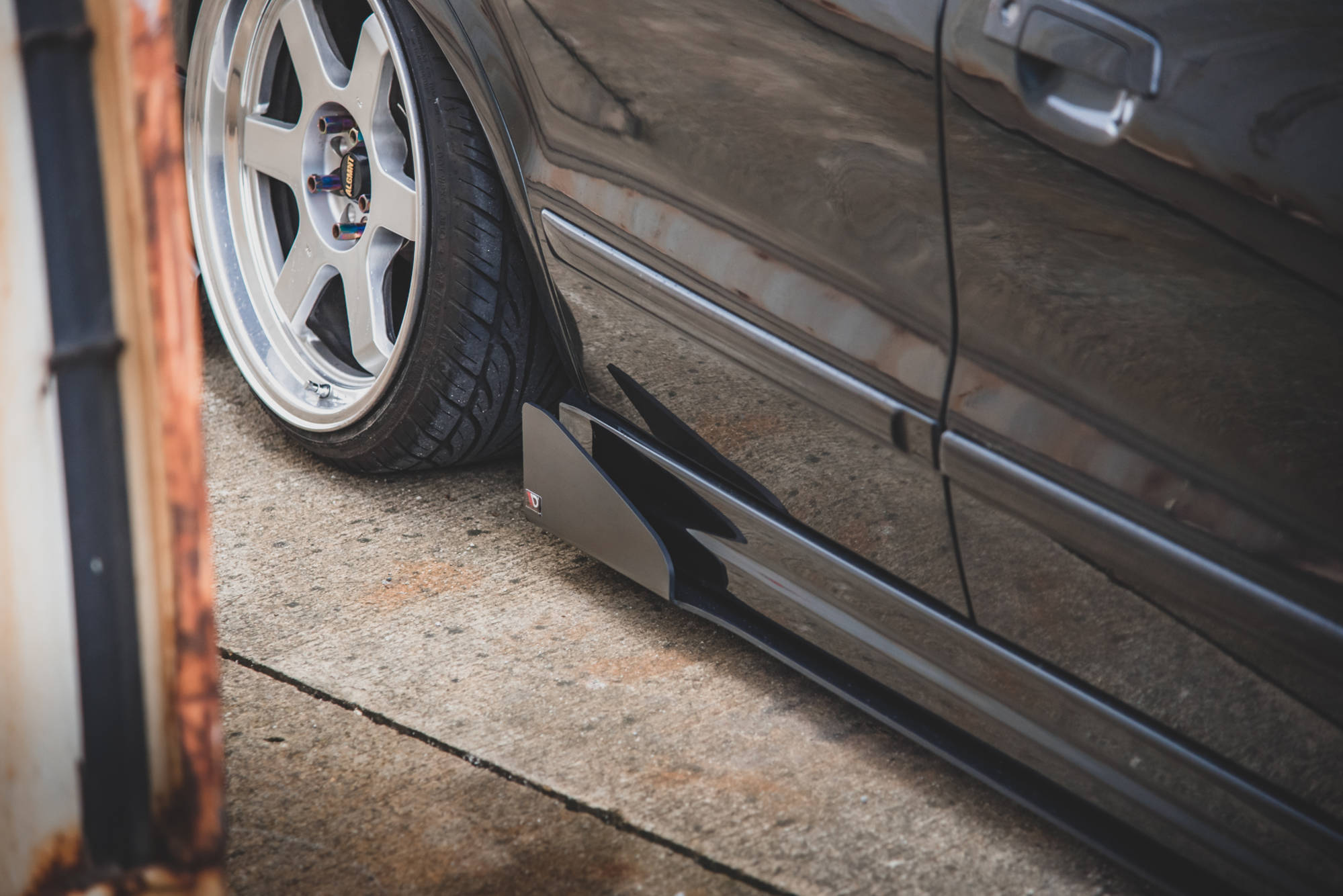 Racing Side Skirts Diffusers Mitsubishi Galant Avance MK8 (1996-2003) - 3