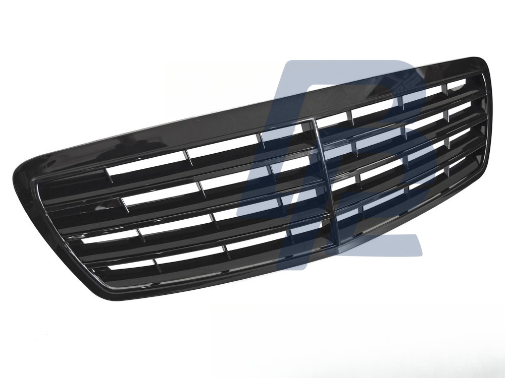 Grille Gloss Black for Mercedes W211 / S211 2002–2006 - 3