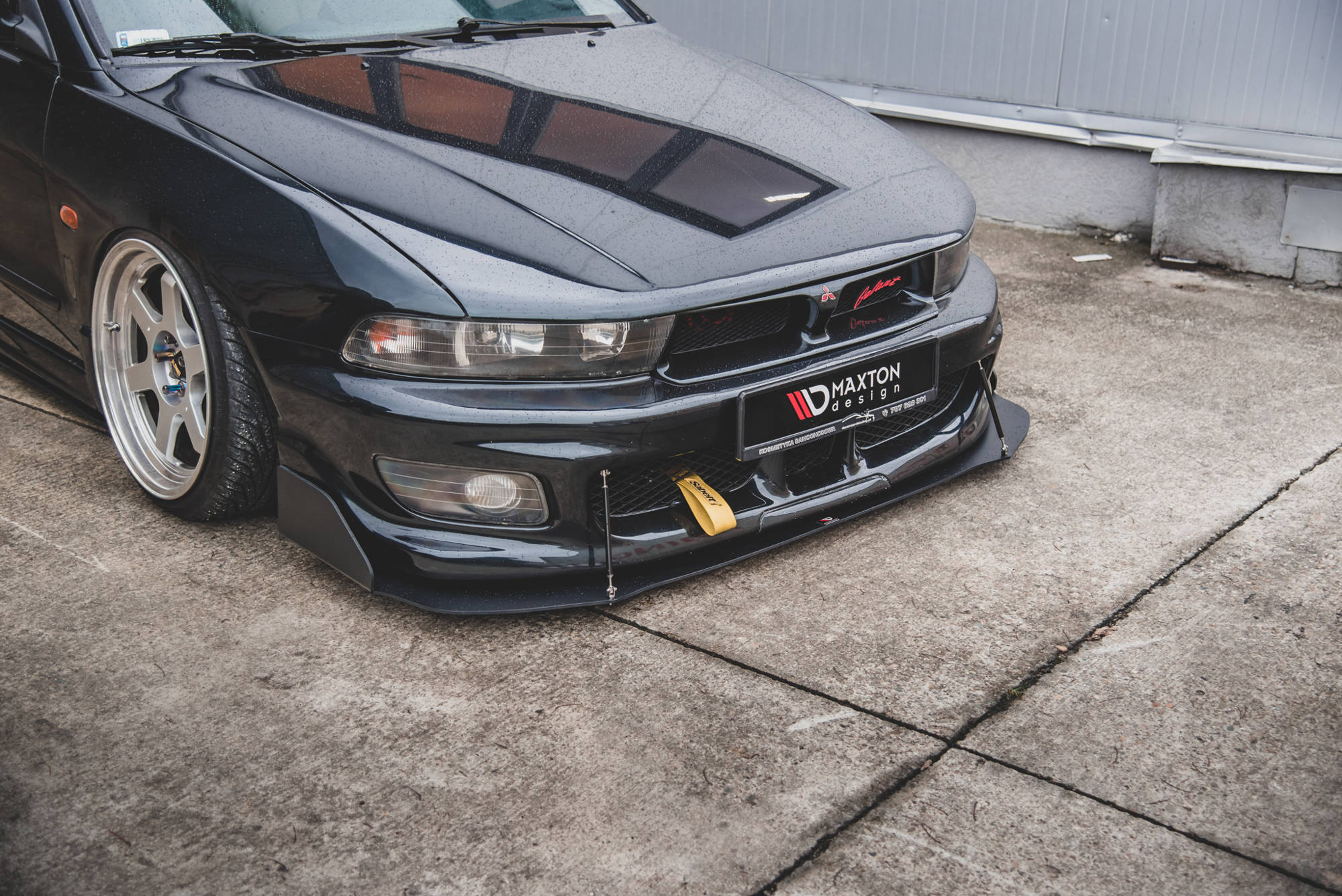 Racing Front Splitter Mitsubishi Galant Avance MK8 (1996-2003)