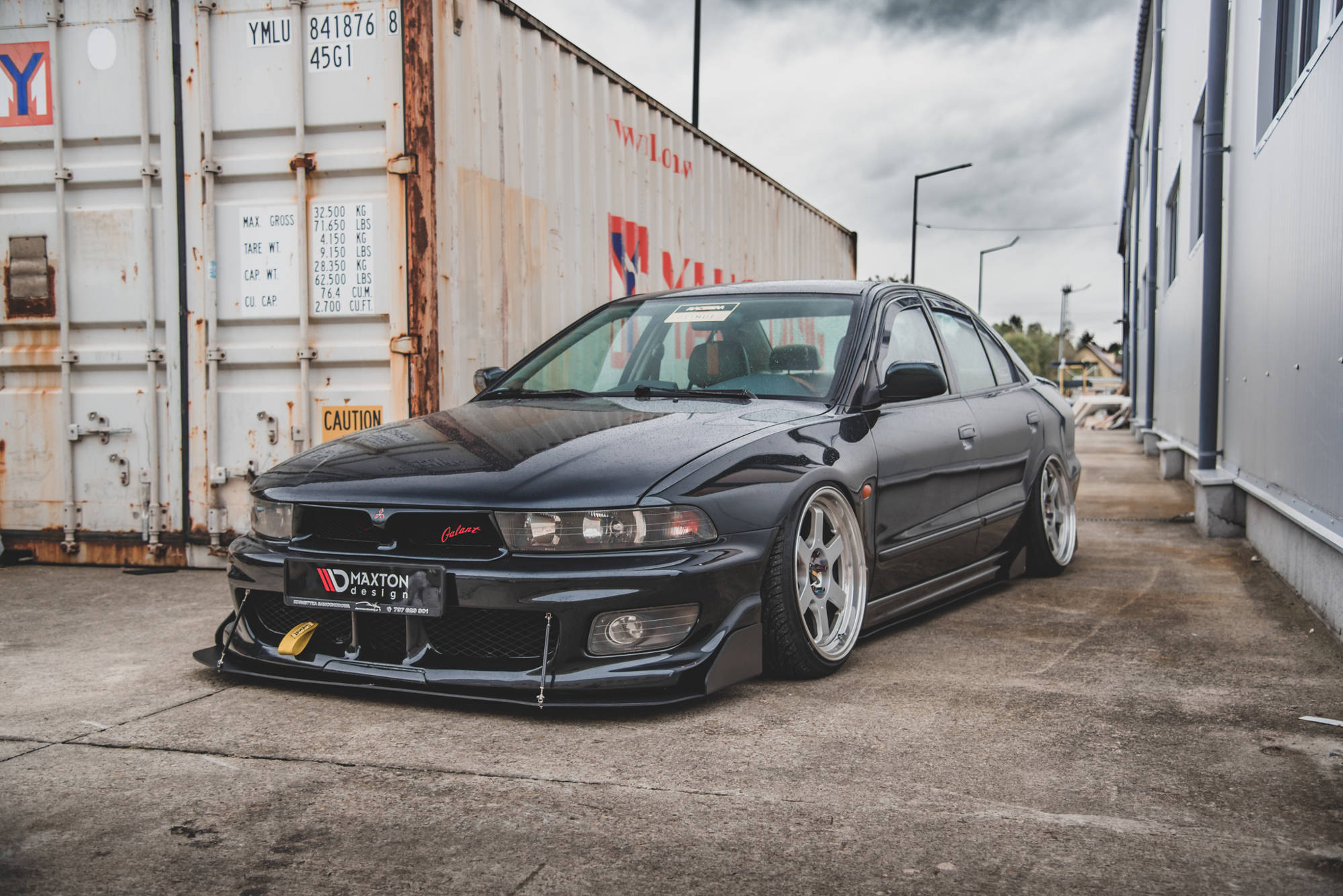 Racing Front Splitter Mitsubishi Galant Avance MK8 (1996-2003) - 3