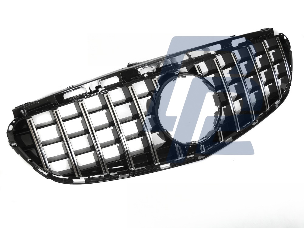 Grille Sport Chrome/Black for Mercedes W212 / S212 2013–2016 - 4