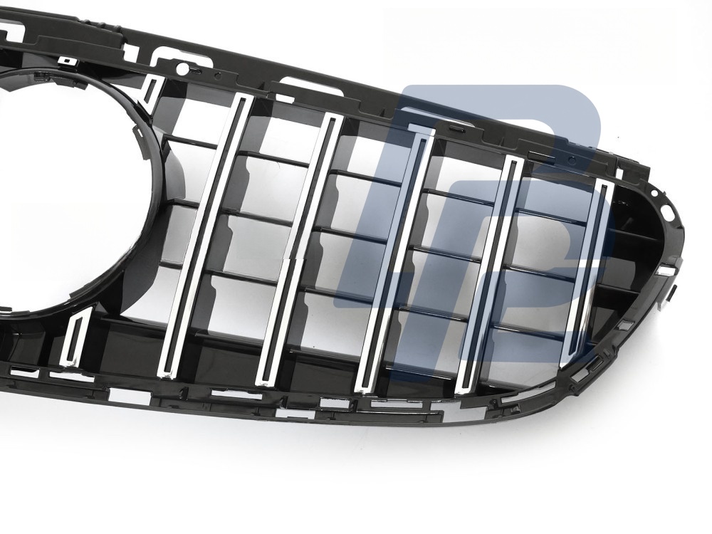 Grille Sport Chrome/Black for Mercedes W212 / S212 2013–2016 - 5