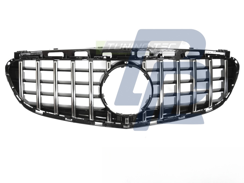 Grille Sport Chrome/Black for Mercedes W212 / S212 2013–2016 - 2