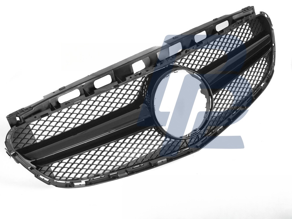 Grille Gloss Black for Mercedes W212 / S212 2013–2016 - 2