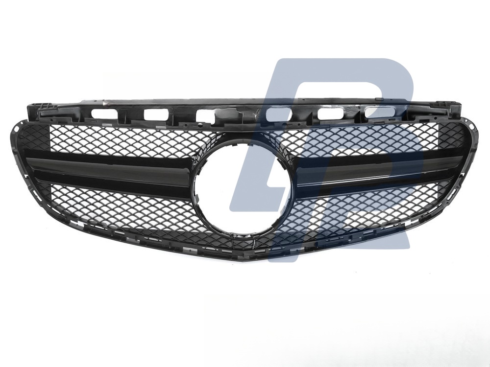 Grille Gloss Black for Mercedes W212 / S212 2013–2016 - 3