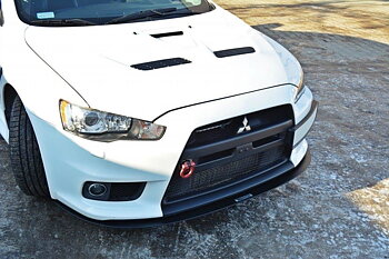 Front Racing Splitter V.3 Mitsubishi Lancer EVO X (2005-2017)