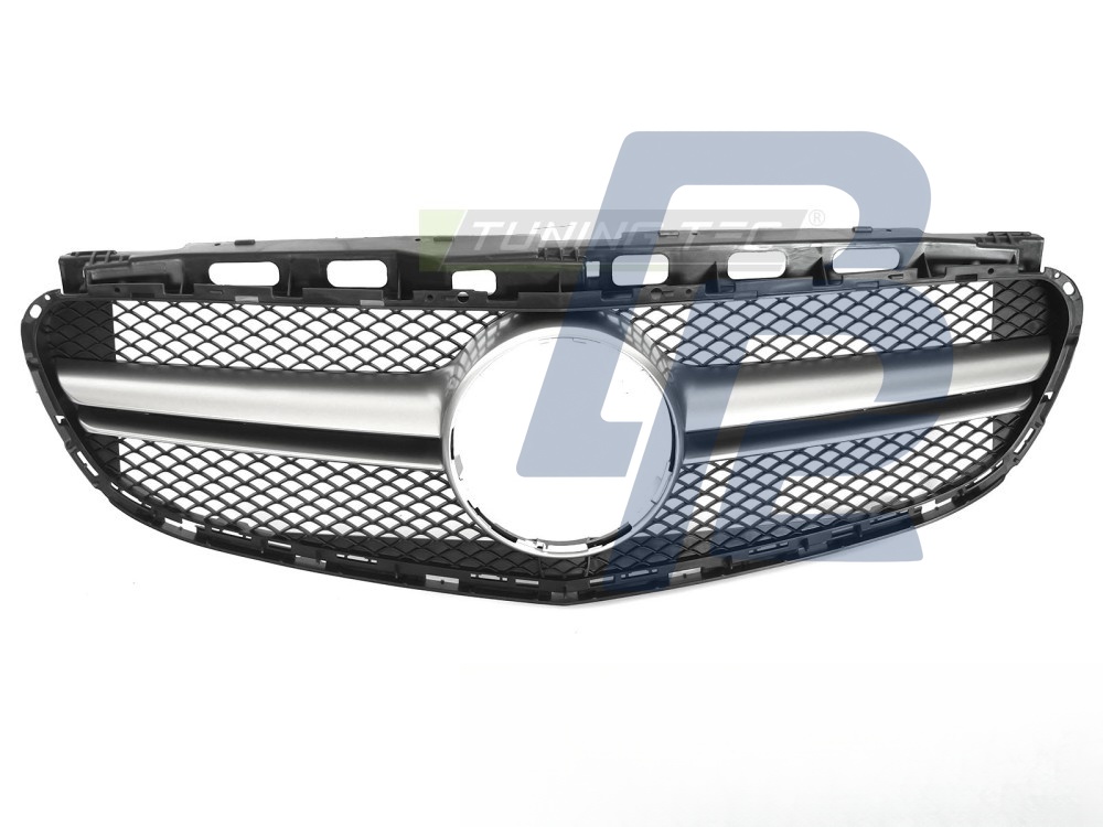 Grille Black Silver for Mercedes W212 / S212 2013–2016 - 4