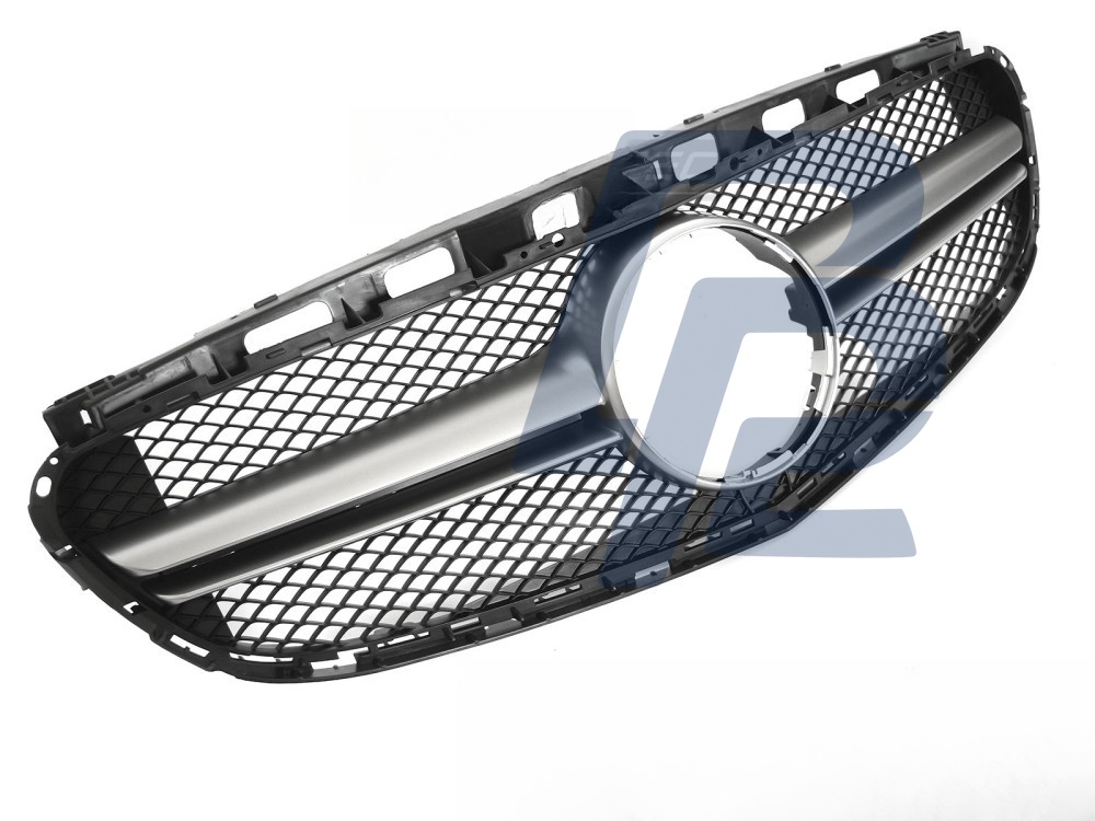 Grille Black Silver for Mercedes W212 / S212 2013–2016 - 5