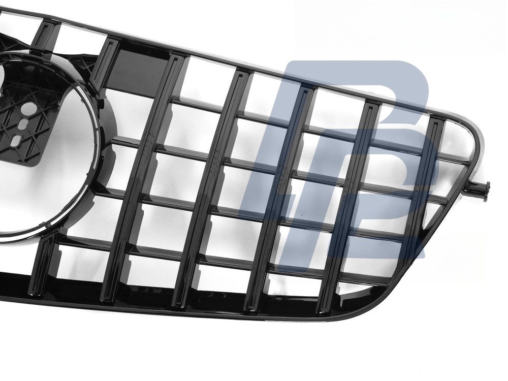 Grille Sport Gloss Black for Mercedes W212 / S212 2009–2013 - 4