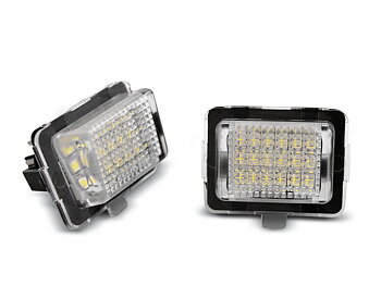 LICENSE LED LIGHTS MERCEDES W204 W212 C207 C216 W221 LED