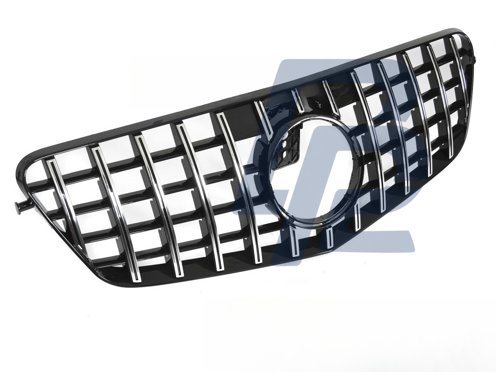Grille Sport Black/Chrome for Mercedes W212 / S212 2009–2013 - 3