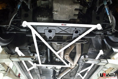 NISSAN SKYLINE GTR R33 ULTRA-R 4-POINT FRONT LOWER H-BRACE