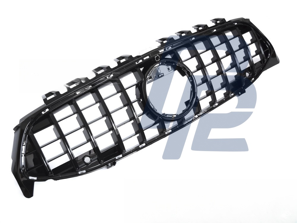 Grille Sport Gloss Black for Mercedes CLA W118 2019–2023 - 2