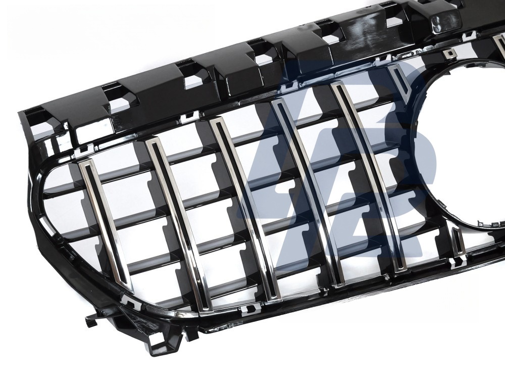 Grille Sport Black/Chrome for Mercedes CLA W117 2013–2019 - 4