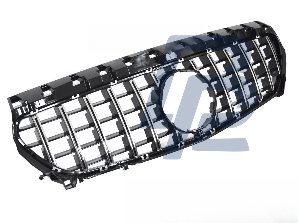 Grille Sport Black/Chrome for Mercedes CLA W117 2013–2019 - 2