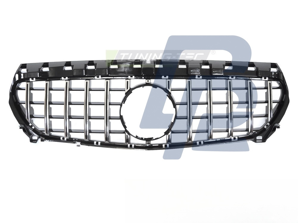 Grille Sport Black/Chrome for Mercedes CLA W117 2013–2019 - 3