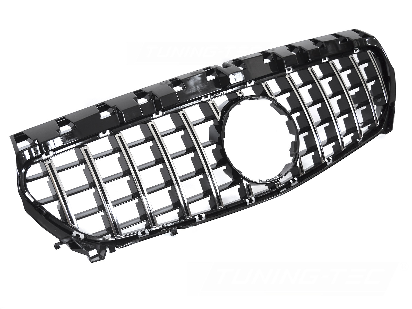 GRILL SPORT SVART KROM TILL MERCEDES CLA W117 2013-2019