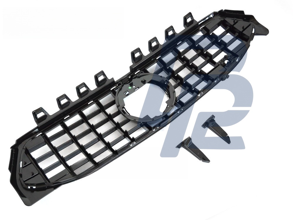 Grille Sport Black/Chrome for Mercedes CLA W118 2019–2023 - 2