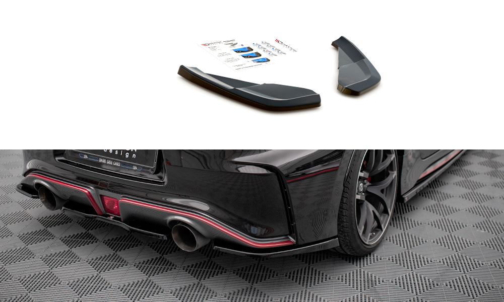 Rear Side Splitters Nissan 370Z Nismo Facelift (2014-2020)