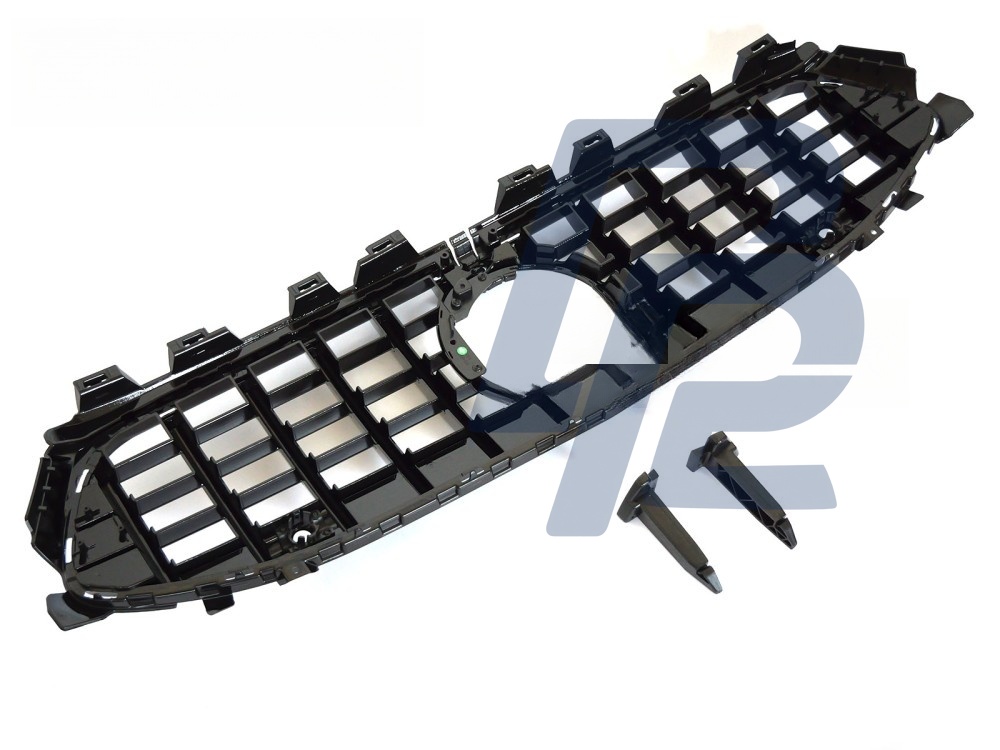 Grille Sport Gloss Black for Mercedes CLA W118 2023–2025 - 3