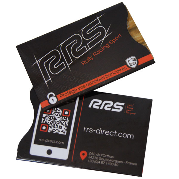 PROTECTION DE CARTE BANCAIRE ANTI - RFID RRS