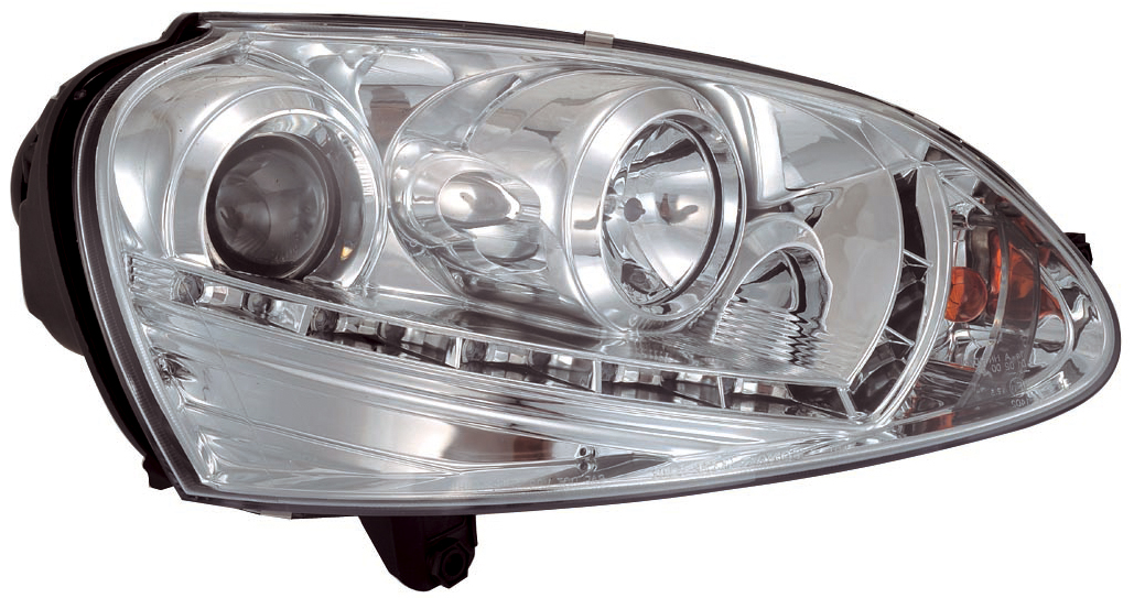 VW GOLF 5 HEADLIGHTS SET CLEAR (HID TYPE)